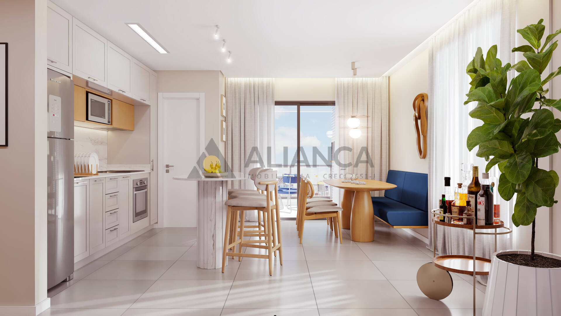 Apartamento à venda com 3 quartos, 104m² - Foto 3