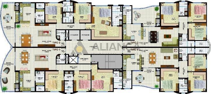 Apartamento à venda com 3 quartos, 130m² - Foto 10