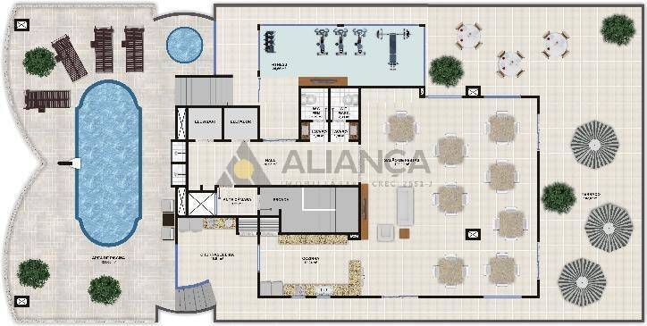 Apartamento à venda com 3 quartos, 130m² - Foto 11